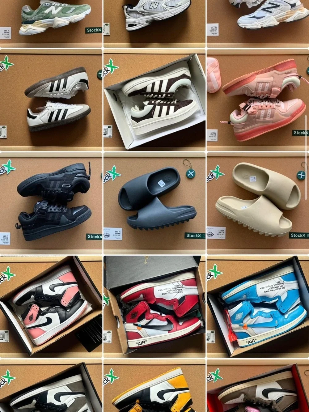 Jordan Retro Sneakers - Black, White, Pink, Blue, Tan, Red, Cream Options - Picture 2 of 7